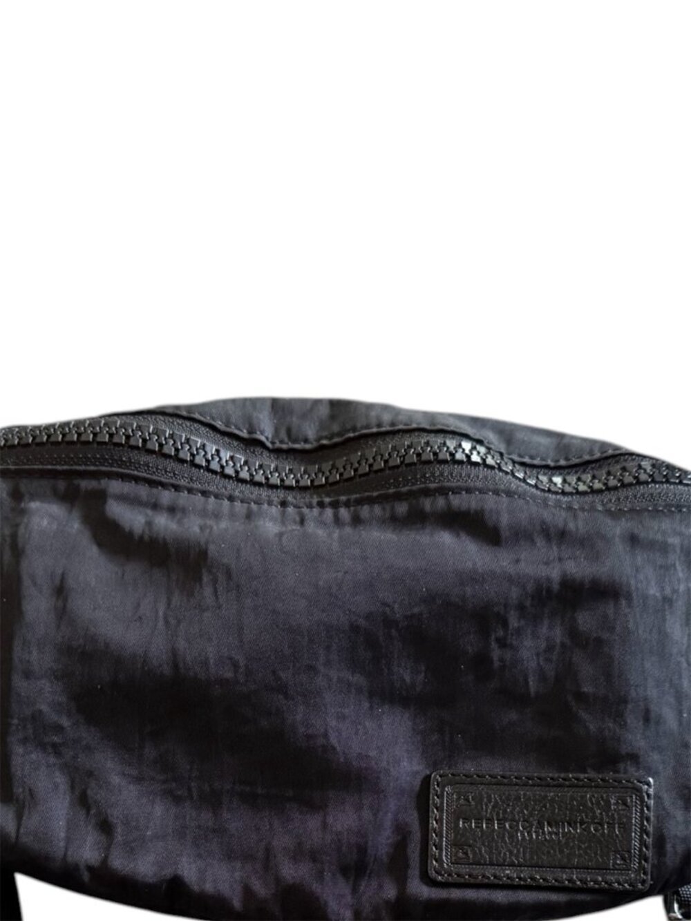 Rebecca Minkoff Black Nylon Belt Bag Fanny Pack Crossbody Adjustable